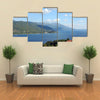 The Lake Ohrid, Macedonia Landscape Summer Season, Multi Panel Canvas Wall Art