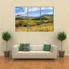 The Vista Of The Drakensberg Mountains In The Lesotho, Multi Panel Canvas Wall Art