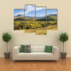 The Vista Of The Drakensberg Mountains In The Lesotho, Multi Panel Canvas Wall Art