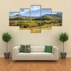 The Vista Of The Drakensberg Mountains In The Lesotho, Multi Panel Canvas Wall Art