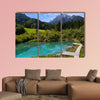 Zelenci in Slovenia multi panel canvas wall art