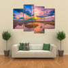 Sunrise at Seongsan Ilchulbong Jeju island,South Korea multi panel canvas wall art