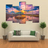 Sunrise at Seongsan Ilchulbong Jeju island,South Korea multi panel canvas wall art