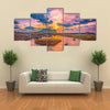 Sunrise at Seongsan Ilchulbong Jeju island,South Korea multi panel canvas wall art