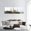 The Cathedral-Basilica of Our Lady of Pillar catholic church Panoramic canvas Wall Art