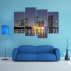 City of Night, Bangkok, Thailand multi panel canvas wall art