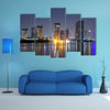 City of Night, Bangkok, Thailand multi panel canvas wall art