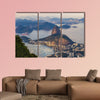 Panorama of Rio de Janeiro, Brazil multi panel canvas wall art