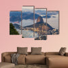 Panorama of Rio de Janeiro, Brazil multi panel canvas wall art