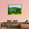 The Camel ride sky pond in the Alshan national forest park of China multi panel canvas wall art