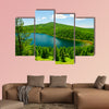 The Camel ride sky pond in the Alshan national forest park of China multi panel canvas wall art