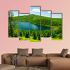 The Camel ride sky pond in the Alshan national forest park of China multi panel canvas wall art