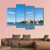 Trakai castle in Lithuania near Vilnius multi panel canvas wall art