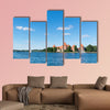 Trakai castle in Lithuania near Vilnius multi panel canvas wall art