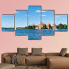 Trakai castle in Lithuania near Vilnius multi panel canvas wall art