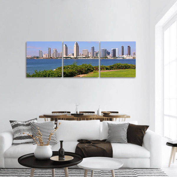 San Diego , California panoramic canvas wall art
