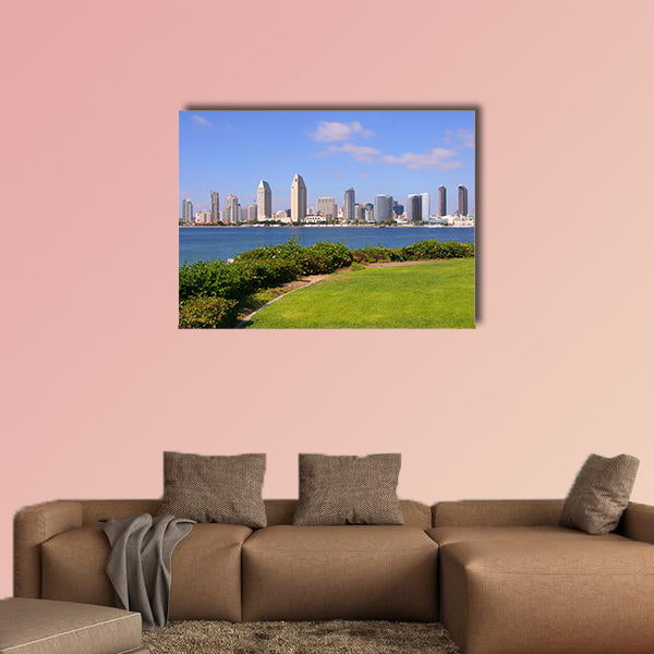 San Diego, California multi panel canvas wall art