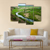 Inner Mongolia Hulunbeier Bayan Huoshu Mongolian tribes wetlands Multi panel canvas wall art