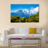 Black dragon Pool, Lijiang, Yunnan, China, Jade Dragon Snow Mountain Multi panel canvas wall art