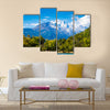 Black dragon Pool, Lijiang, Yunnan, China, Jade Dragon Snow Mountain Multi panel canvas wall art