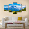 Black dragon Pool, Lijiang, Yunnan, China, Jade Dragon Snow Mountain Multi panel canvas wall art