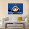 Cathedral of Saint Sava at evening, Belgrade, Serbia Multi panel canvas wall art