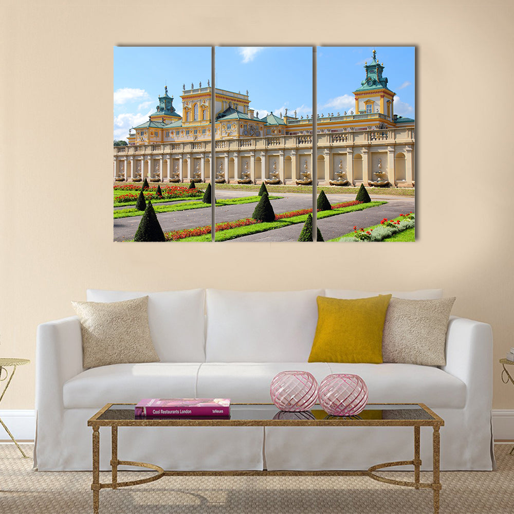 Warsaw, Poland Multi panel canvas wall art