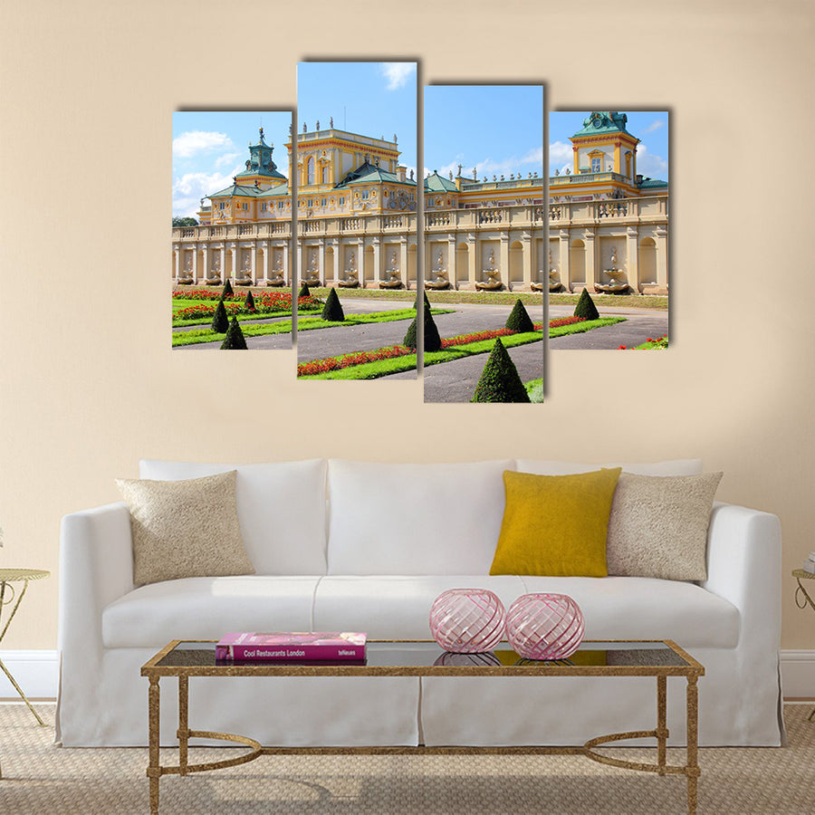 Warsaw, Poland Multi panel canvas wall art