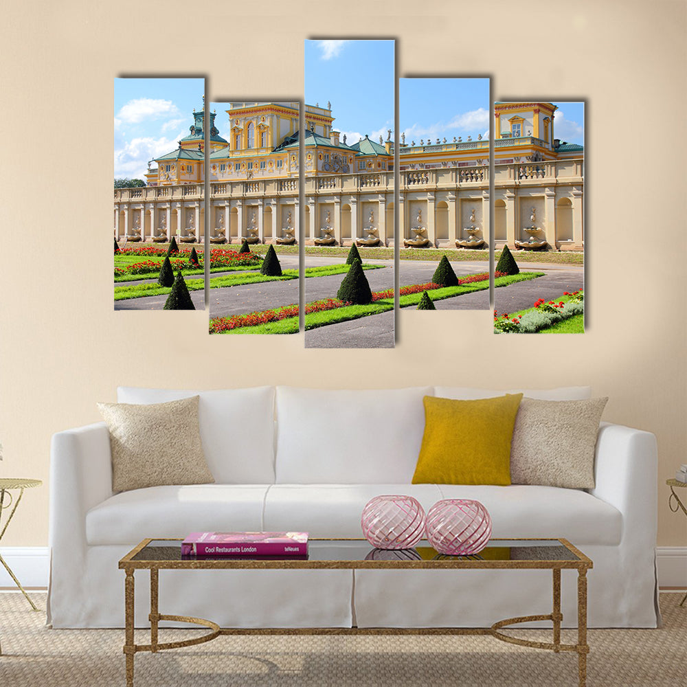 Warsaw, Poland Multi panel canvas wall art