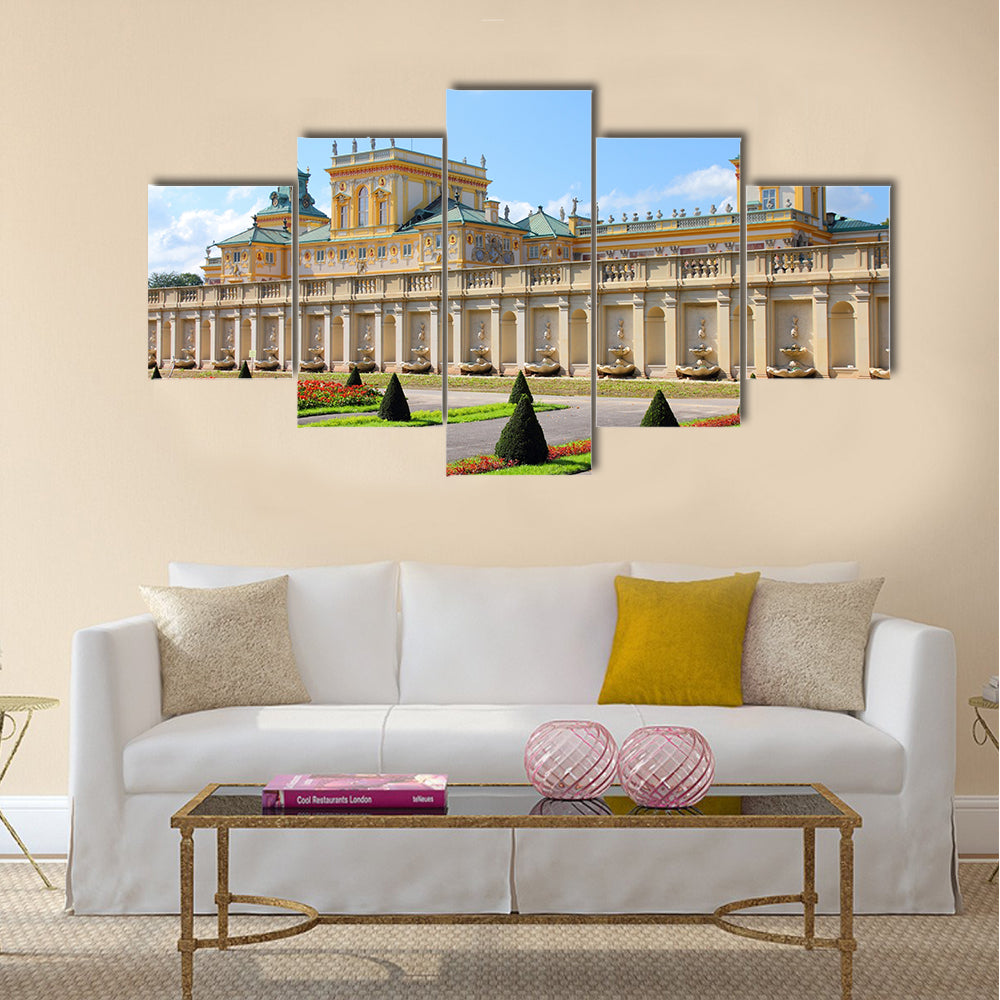 Warsaw, Poland Multi panel canvas wall art