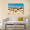 Ancient ruins at Bahrain Fort Multi panel canvas wall art