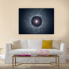 black hole background Multi Panel Canvas Wall Art