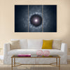 black hole background Multi Panel Canvas Wall Art