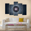 black hole background Multi Panel Canvas Wall Art