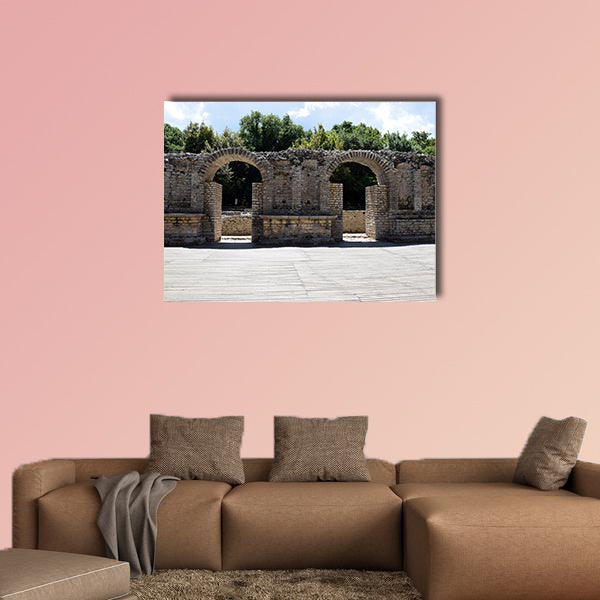 Ruins of Buthrotum, ancient city in south Albania. Butrint  wall art