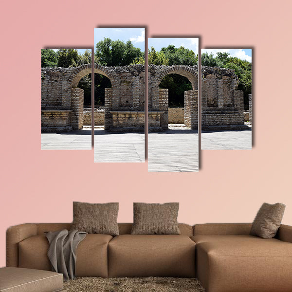 Ruins of Buthrotum, ancient city in south Albania. Butrint  wall art