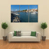 Port And Panorama To Town Of Alexandroupoli, East Macedonia, Greece, Multi Panel Canvas Wall Art