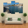 Port And Panorama To Town Of Alexandroupoli, East Macedonia, Greece, Multi Panel Canvas Wall Art