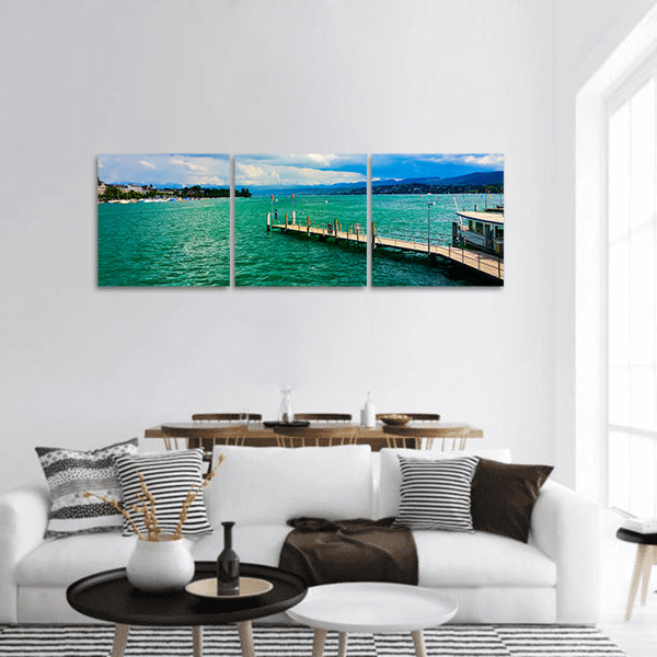 Natural scenery of seascape Panoramic canvas Wall Art