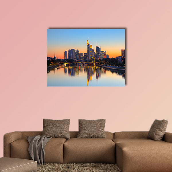 Frankfurt am Main Multi panel canvas wall art