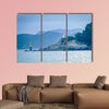 Light house in Busan on the beach South Korea multi panel canvas wall art