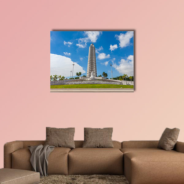 The Jose Marti memorial monument in Havana multi panel canvas wall art