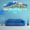 The Bora Island, French Polynesia, France Multi Panel Canvas Wall Art