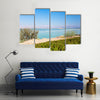 The Dead Sea Coastline At Sunset Is Making The Scene Amazing, Multi Panel Canvas Wall Art