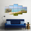 The Dead Sea Coastline At Sunset Is Making The Scene Amazing, Multi Panel Canvas Wall Art