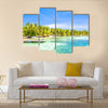 Belize, a tropical paradise in Central America Multi panel canvas wall art