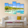 Belize, a tropical paradise in Central America Multi panel canvas wall art