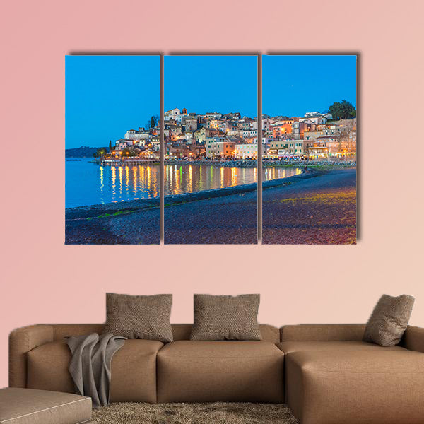 Anguillara Sabazia, Rome, Italy multi panel canvas wall art