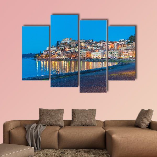 Anguillara Sabazia, Rome, Italy multi panel canvas wall art