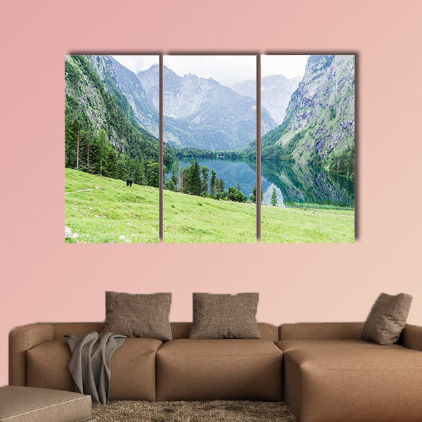 Lake Obersee, Sch nau am Konigssee, Bavaria, Germany wall art